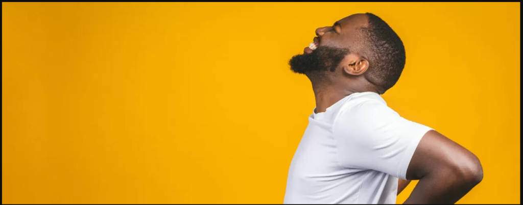 a man suffering from Sciatica pain